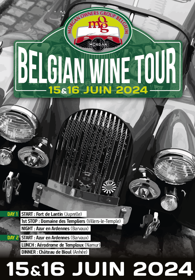 Rally wine Tour MOG Belgium